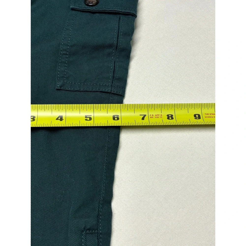 Dolce & Gabbana Kids Teal Green Cargo Pants Zipper Hem Size 6 W22 L18 L43P70‎